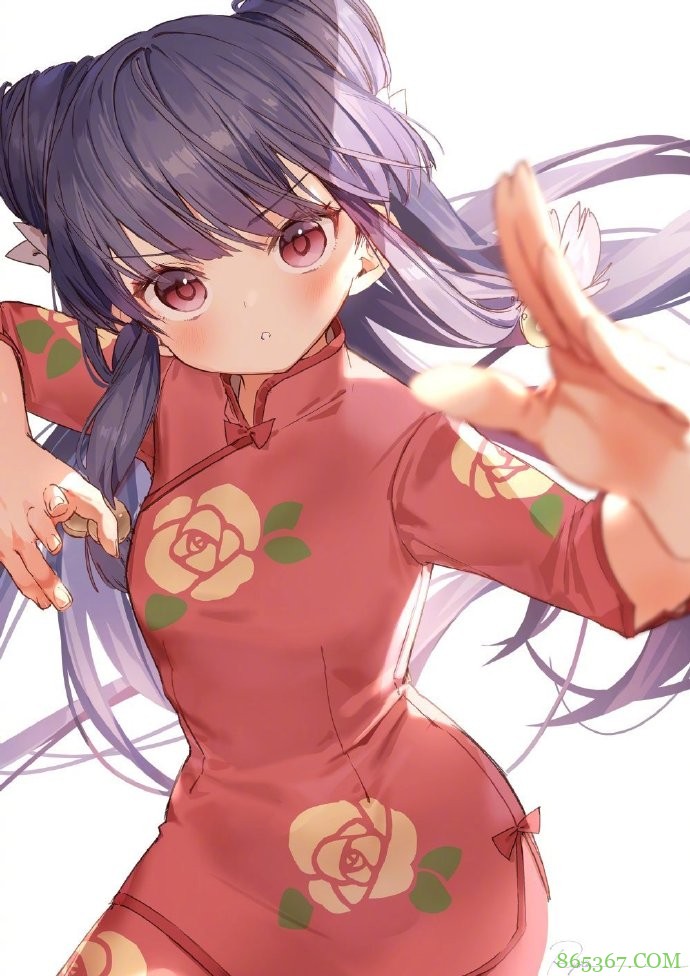 画师笔下圆圆脸的吃货小姐姐们好可爱,感觉一天都被治愈了