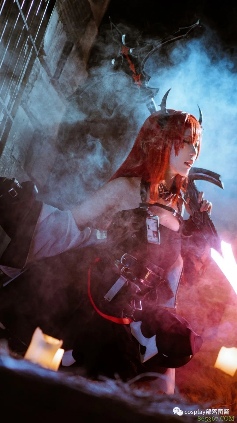 cos：明日方舟史尔特尔cos正片@栗猫坏坏子