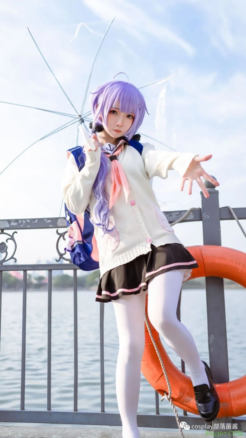cos：碧蓝航线独角兽憧憬的约会日cos正片@楚楚子