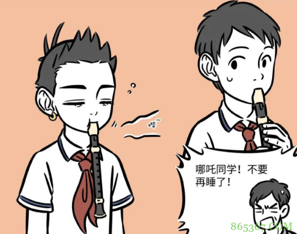 非人哉:哪吒参加学校的乐队,站着居然也能睡觉,难怪成绩这么差