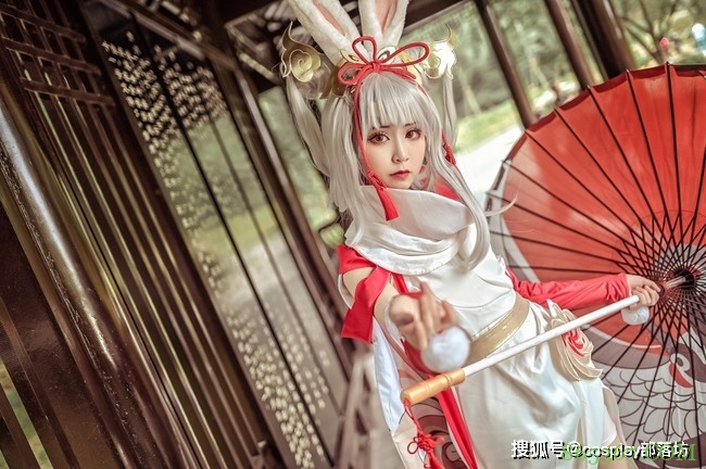 cos：王者荣耀公孙离祈雪灵祝cos正片@胤狐青火