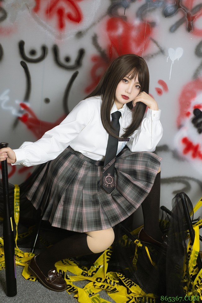 JK制服:个性十足的酷酷女孩