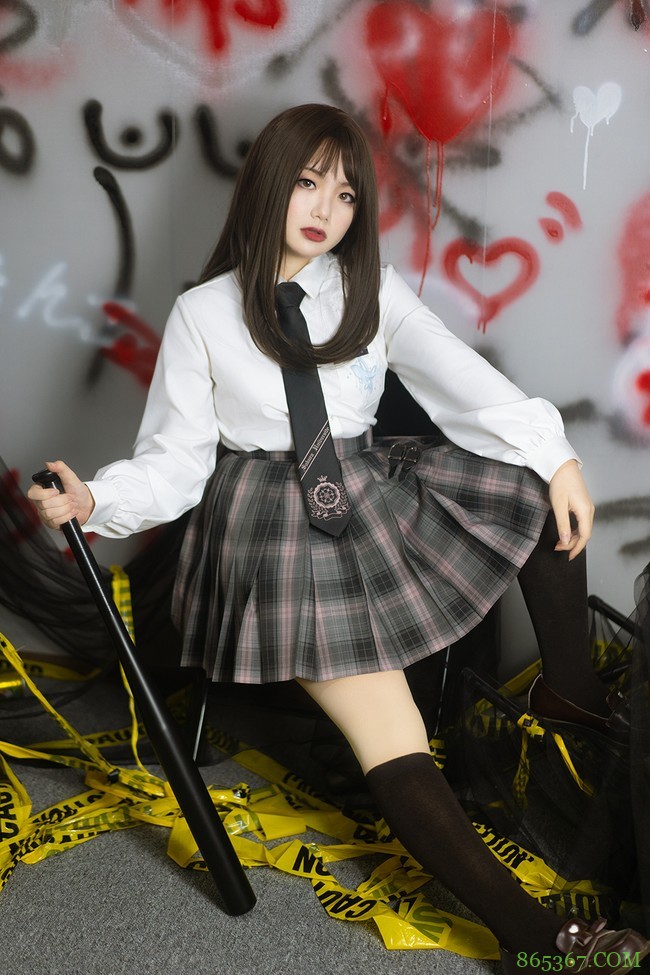 JK制服:个性十足的酷酷女孩