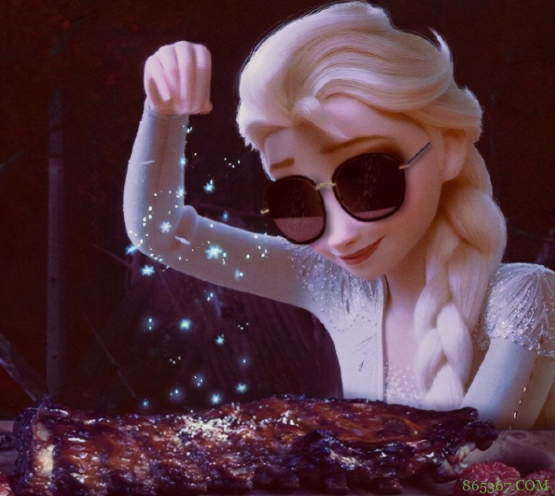 在大佬的P图下，艾莎女王当起了歌手和演员，连厨师也能做！