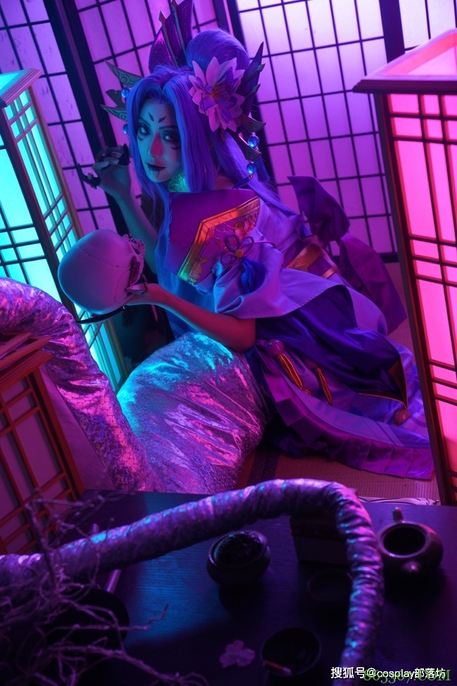 cos：英雄联盟灵魂莲华蛇女cos正片@Mitsuki