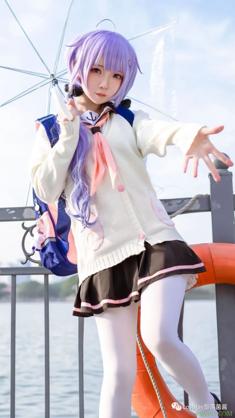 cos：碧蓝航线独角兽憧憬的约会日cos正片@楚楚子
