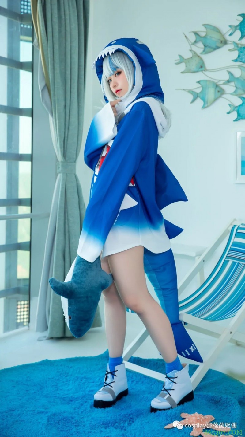 cos:一只非常可爱的鲨鱼娘@44