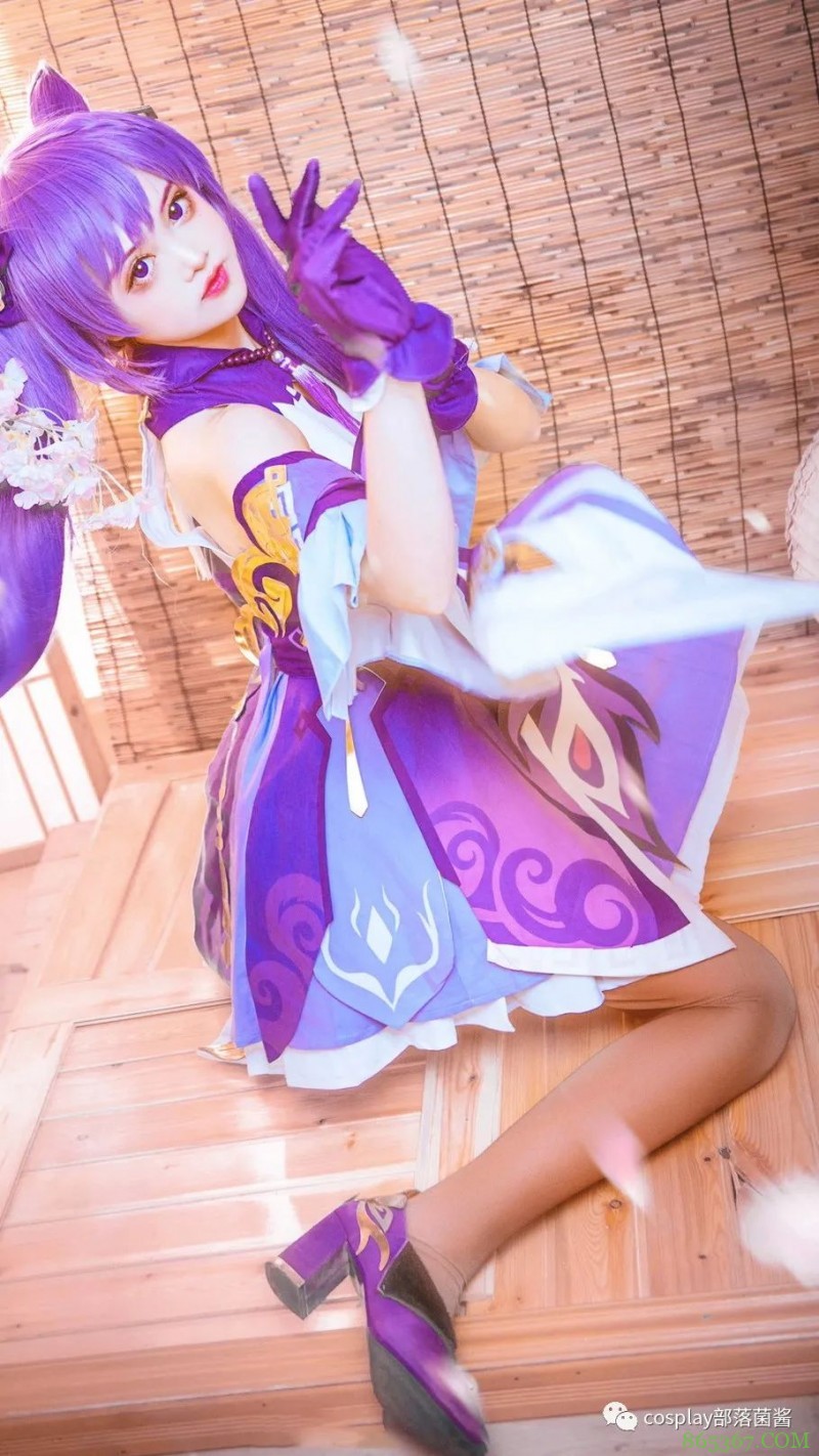 cos:原神刻晴cos 正片@舟小沙