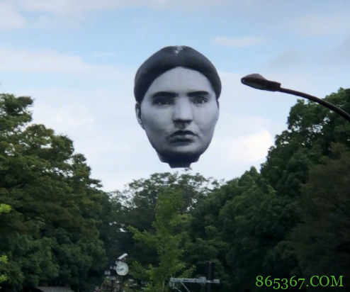 日本人放飞人头气球,看着都吓人,确定不是看了伊藤润二的漫画?