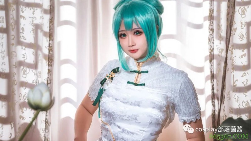 cos：初音未来Miku韶华旗袍cos正片@促织