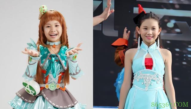 新版舞法天女演员生活里长啥样？绿婆娘真好看，这次化妆给力了