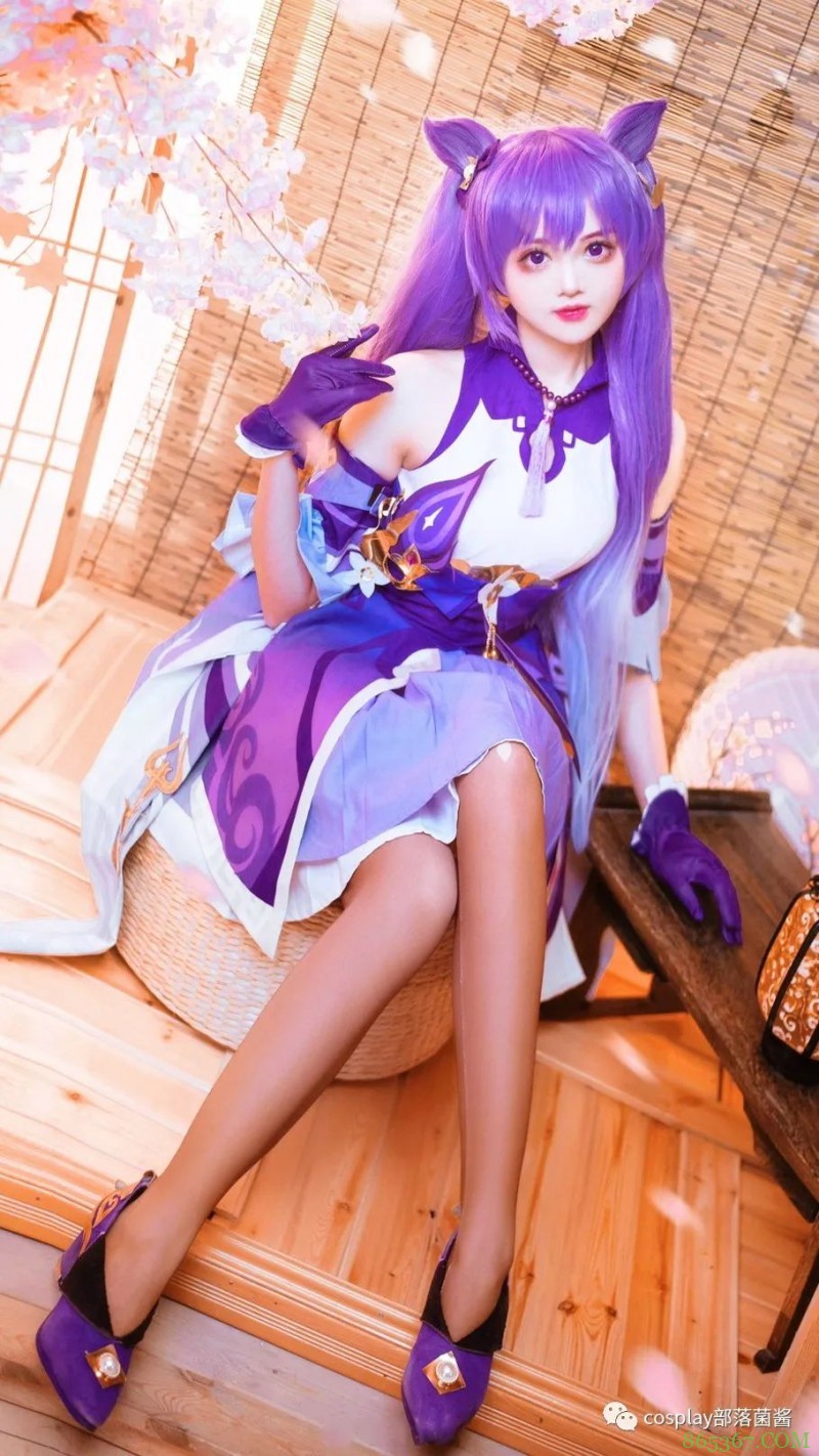 cos:原神刻晴cos 正片@舟小沙