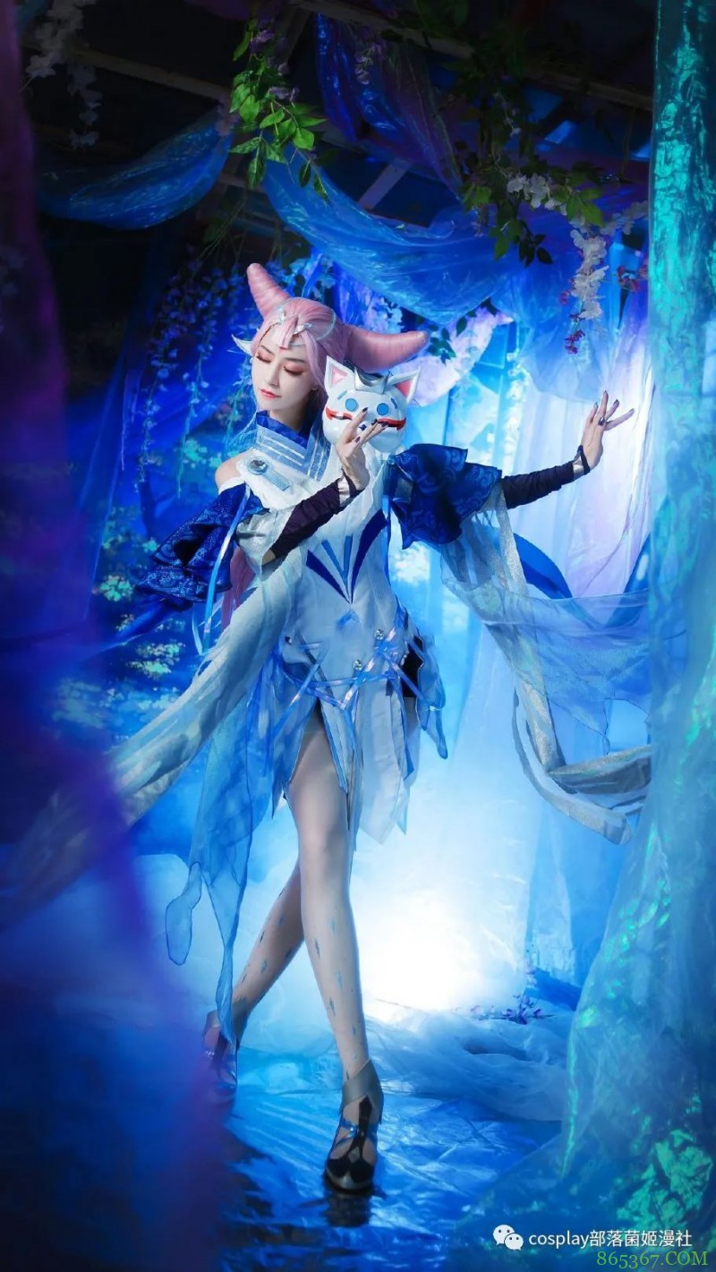 cos:王者荣耀貂蝉猫影幻舞cos正片@淼唯