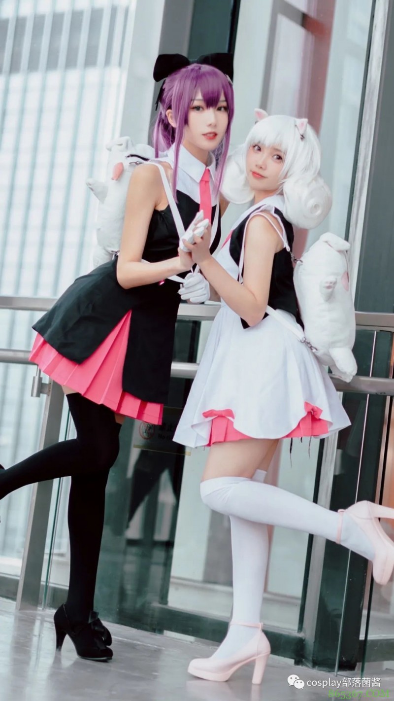 cos：漫展上的柚子小姐姐和阿璇学妹