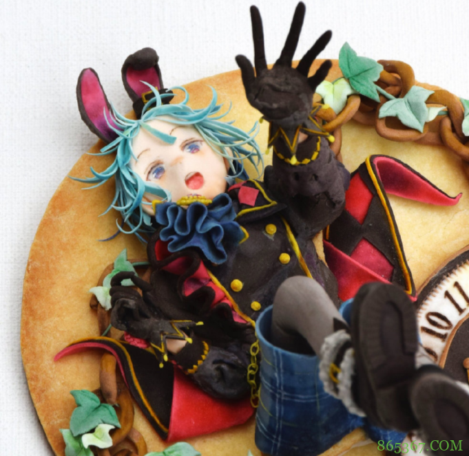 日本网友做了曲奇饼,看着比动漫手办还好看,这样的大神国内也有