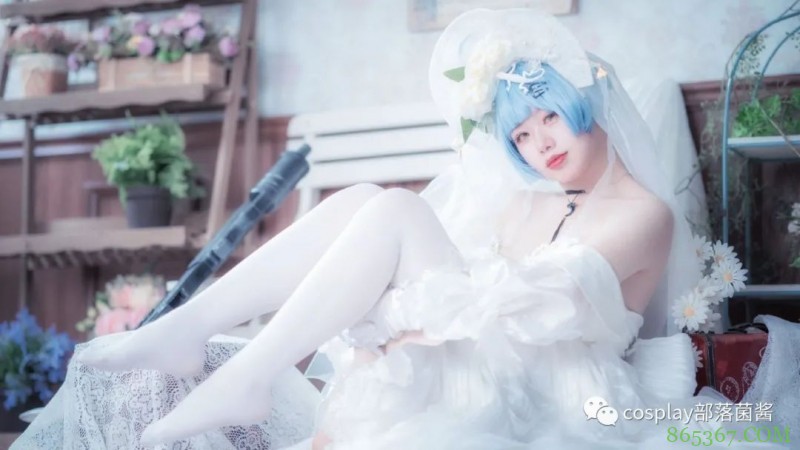 cos：少女前线花之后的情愫cos正片@若若猫大卷