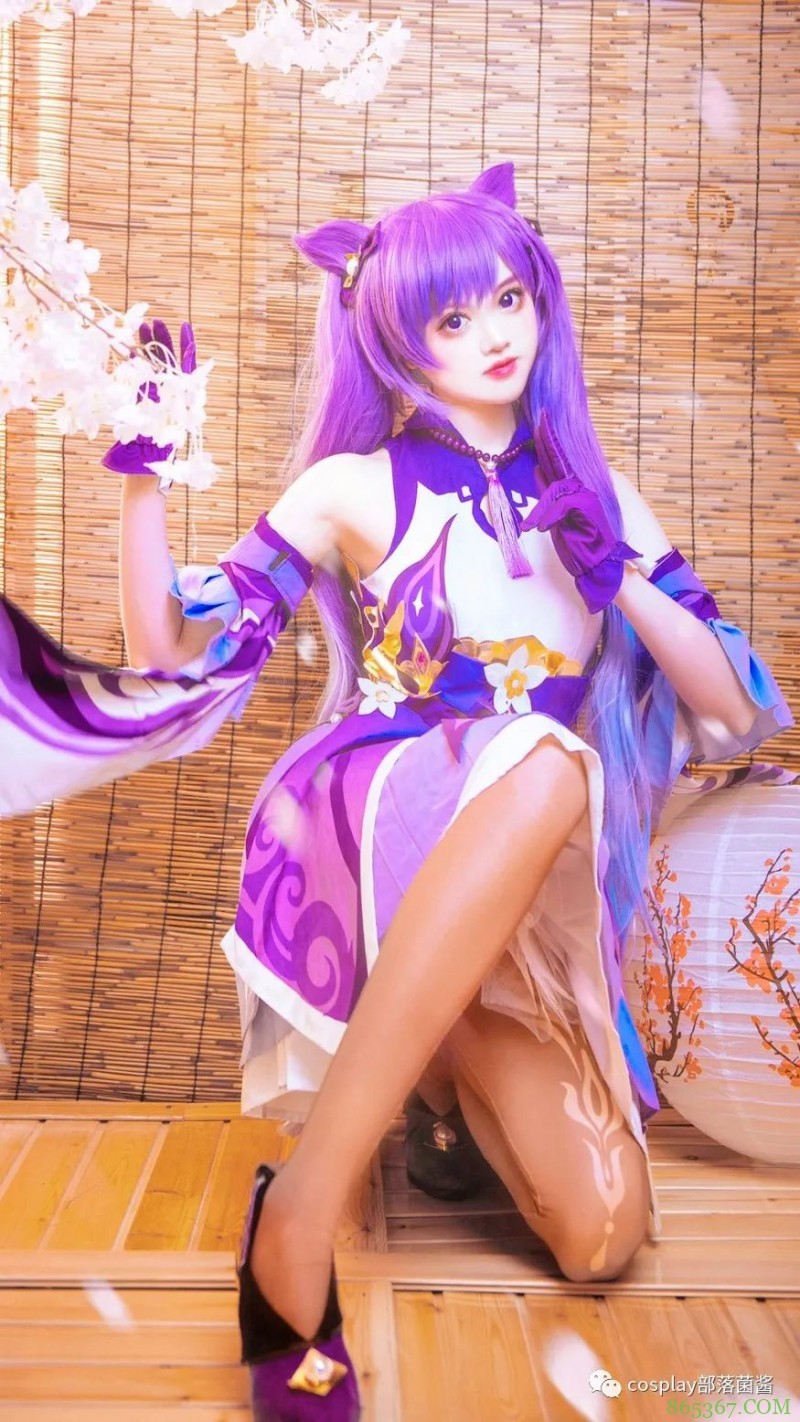 cos:原神刻晴cos 正片@舟小沙