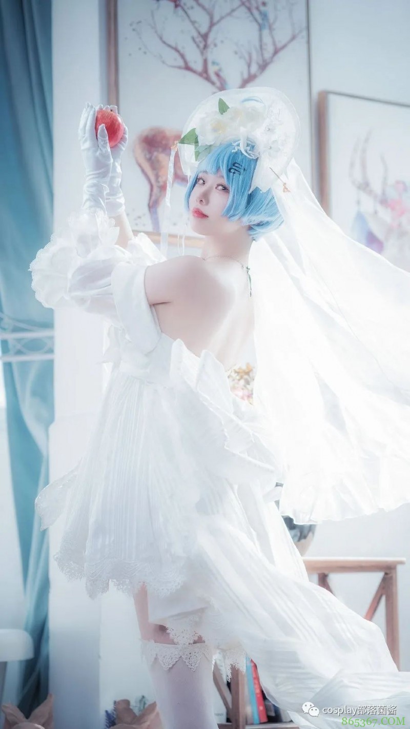 cos：少女前线花之后的情愫cos正片@若若猫大卷