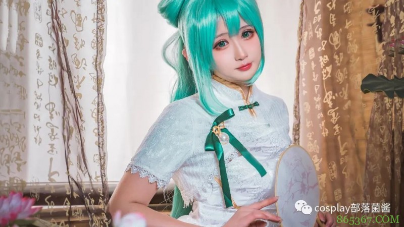 cos：初音未来Miku韶华旗袍cos正片@促织