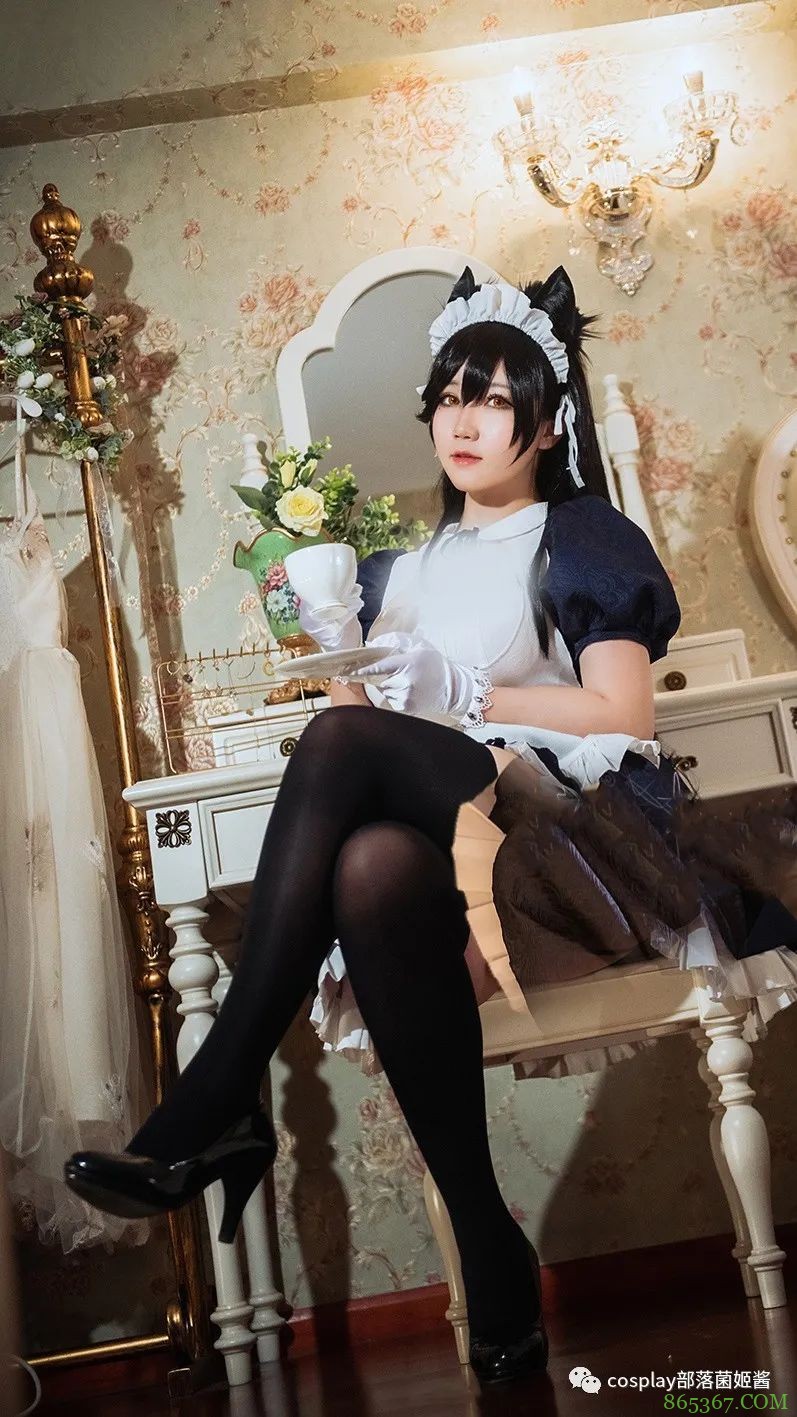 cos:二次元cos大赏爱宕姐姐的同人女仆@是本末末