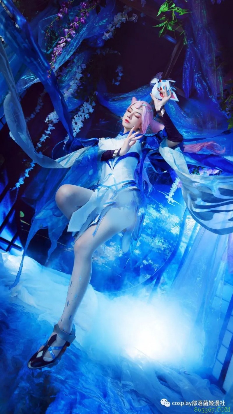 cos:王者荣耀貂蝉猫影幻舞cos正片@淼唯