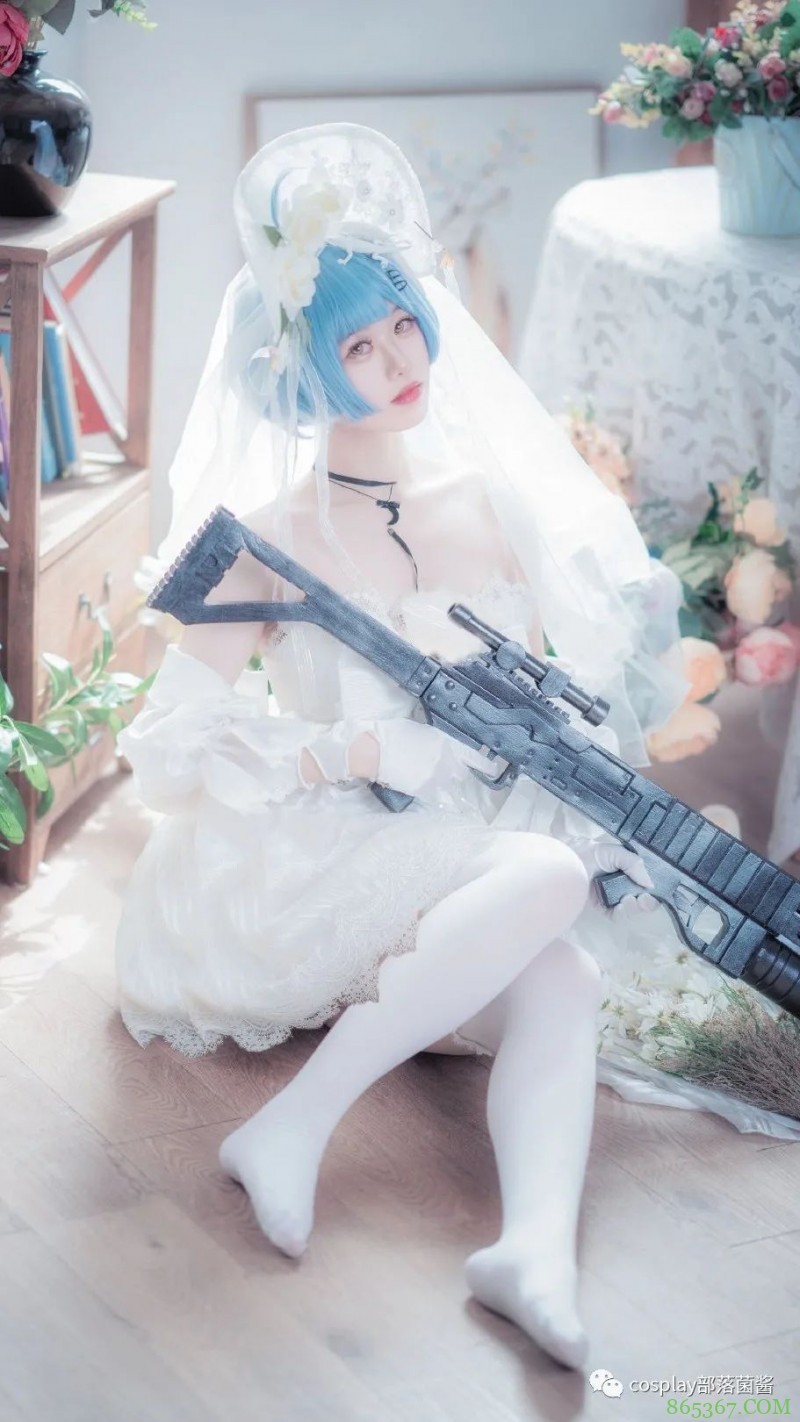 cos：少女前线花之后的情愫cos正片@若若猫大卷