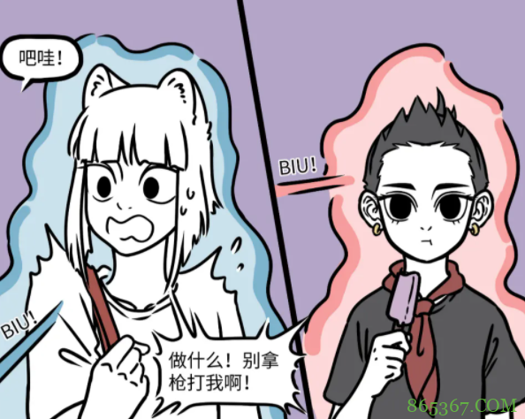 非人哉漫画居然玩性转,哪吒感觉变化不大,哮天变成大美女!