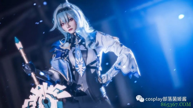 cos：原神浪花骑士优菈cos正片@柚柚子