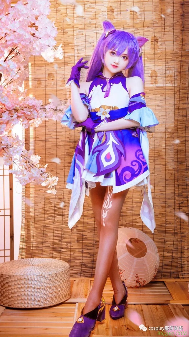 cos:原神刻晴cos 正片@舟小沙