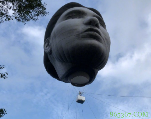 日本人放飞人头气球,看着都吓人,确定不是看了伊藤润二的漫画?
