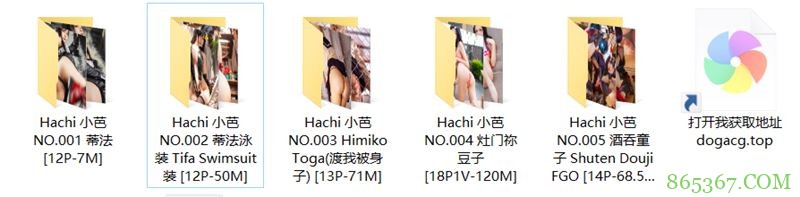 网红美女cos – Hachi 小芭写真5套合集【69P+1V/316M】