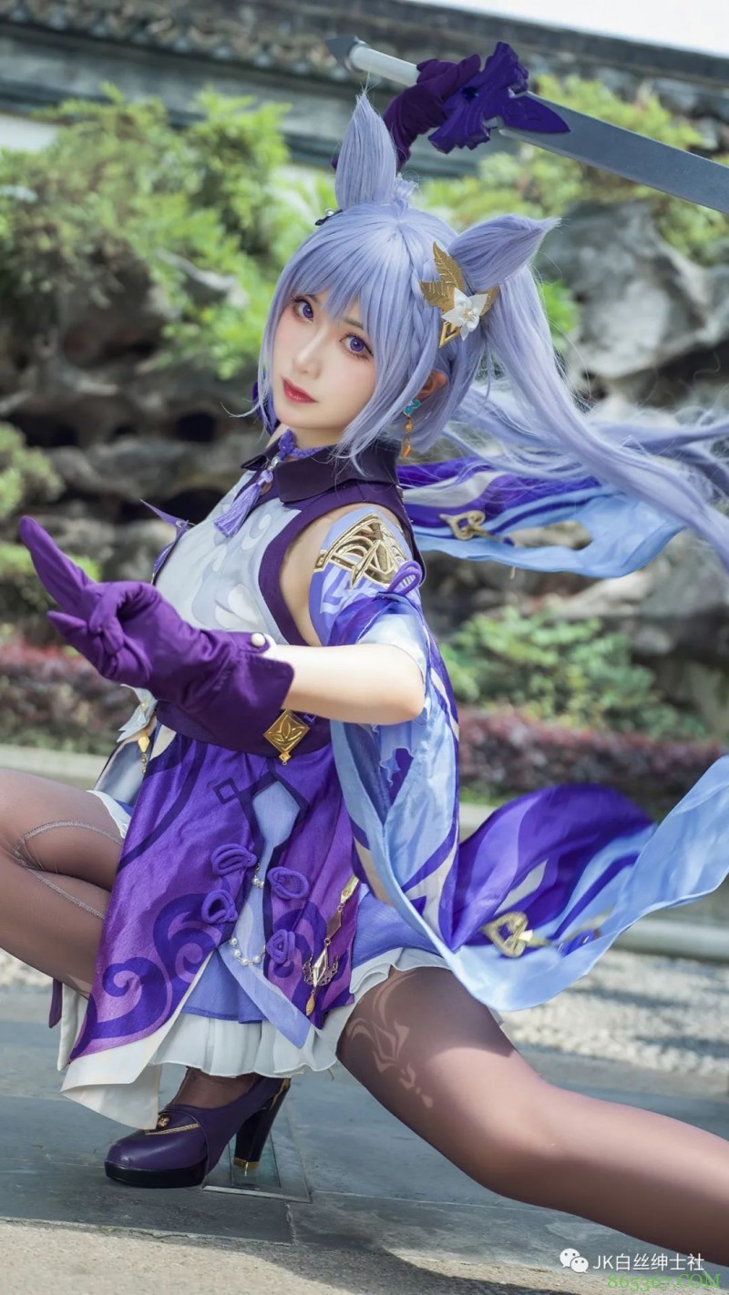 cos:原神刻晴cos正片@小暮,剑光如我,斩尽芜杂 !