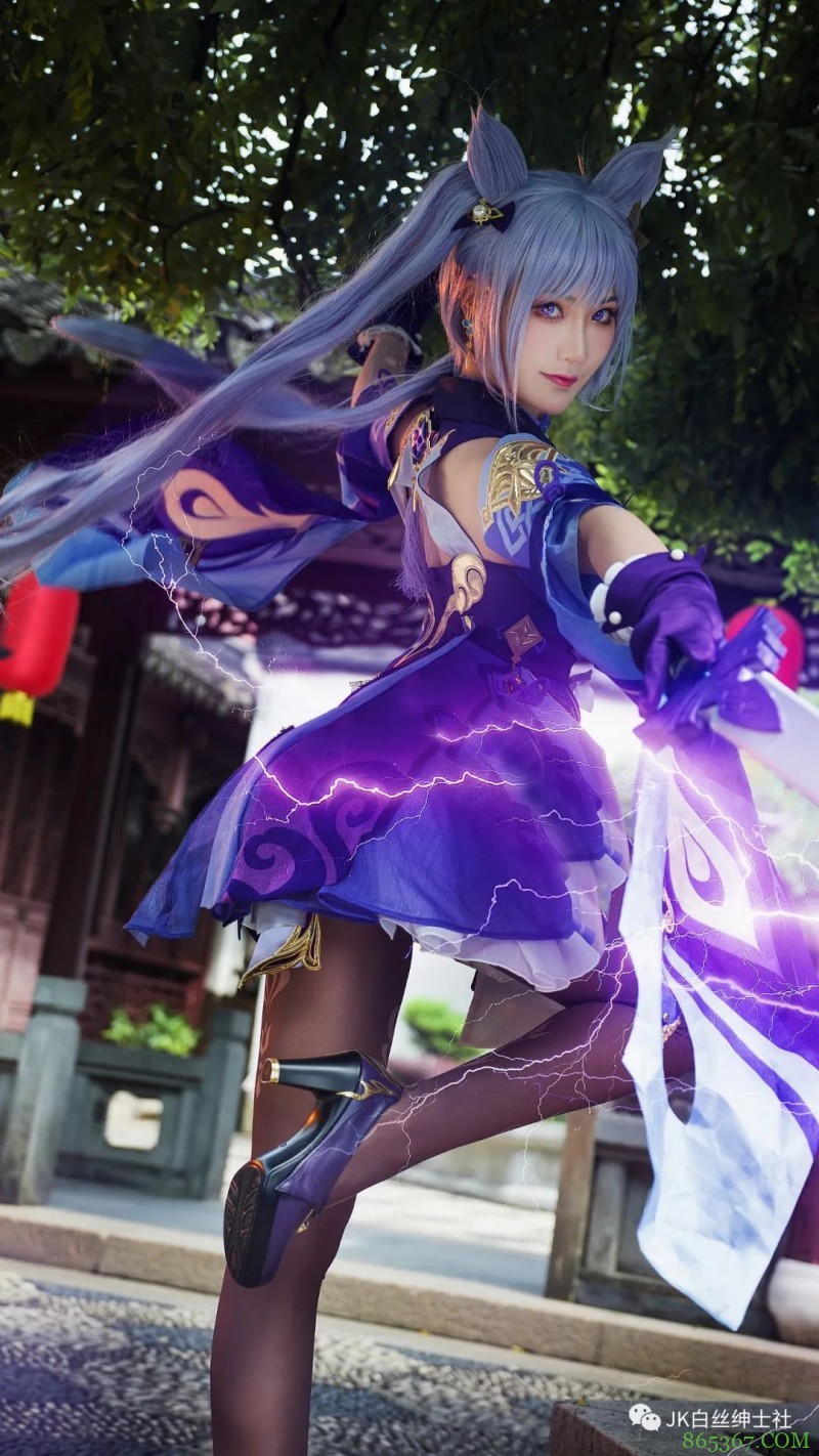 cos:原神刻晴cos正片@小暮,剑光如我,斩尽芜杂 !