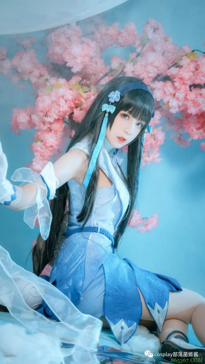 cos：王者荣耀西施cos正片@希若，甜美如画