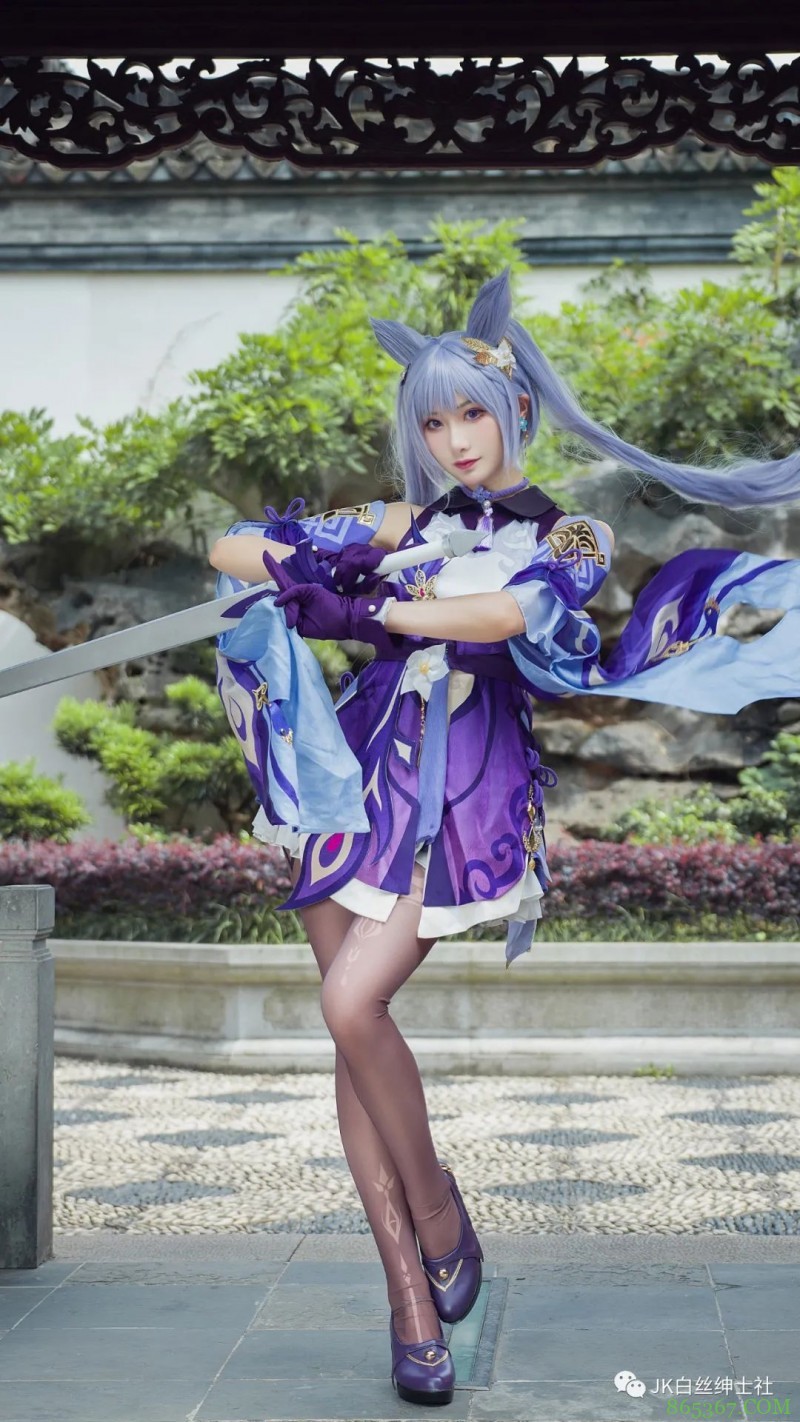 cos:原神刻晴cos正片@小暮,剑光如我,斩尽芜杂 !