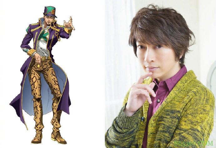 JOJO第六部主要角色配音公开，承太郎还是他，安纳苏声优配过五乔