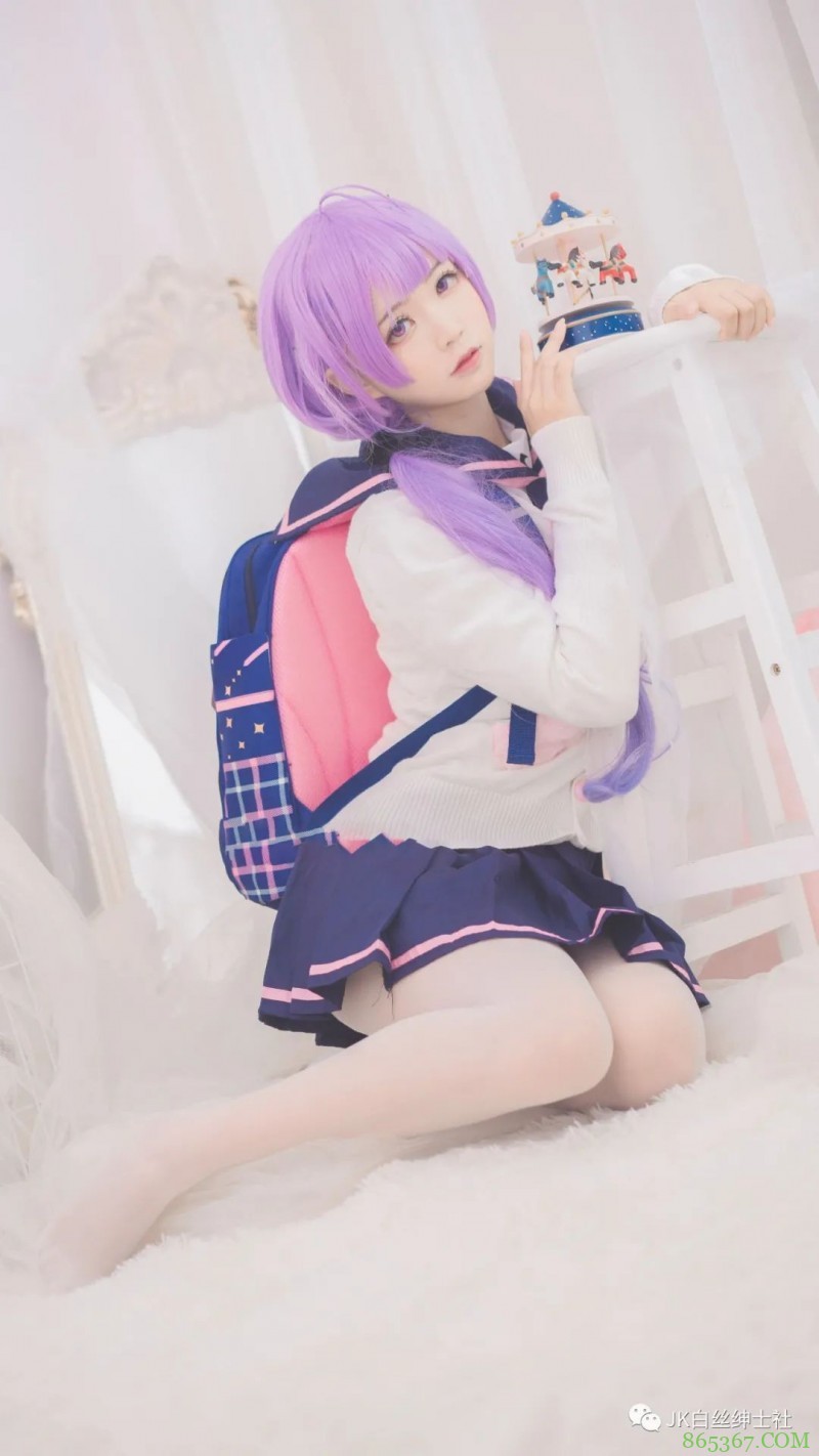 cos：碧蓝航线纯白独角兽cos正片@夏木木