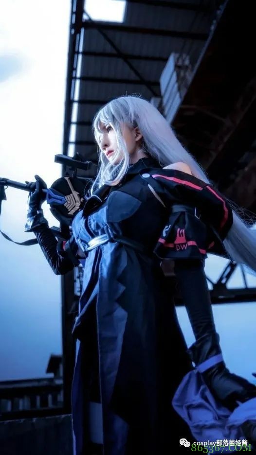 cos:碧蓝航线斯卡蒂cos正片@樱桃喵