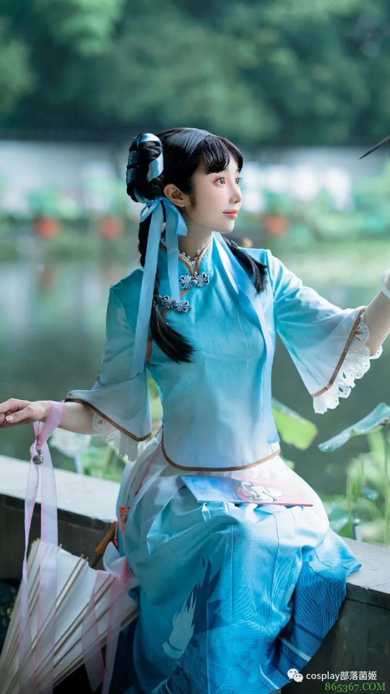 cos：王者荣耀同人西施cos正片@走路摇