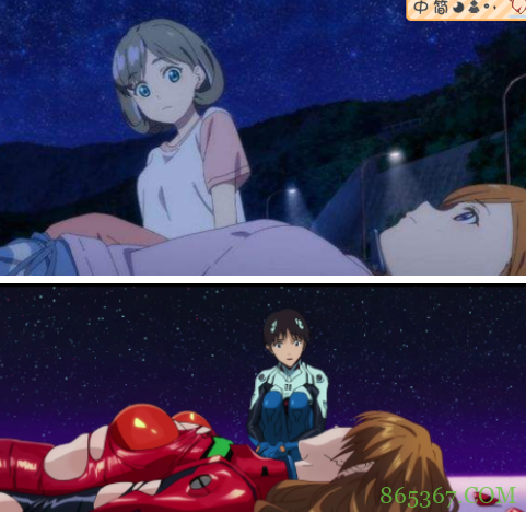 网友吐槽LL新动画撞脸各种动漫名场景，连JOJO的锁孔看妈都有