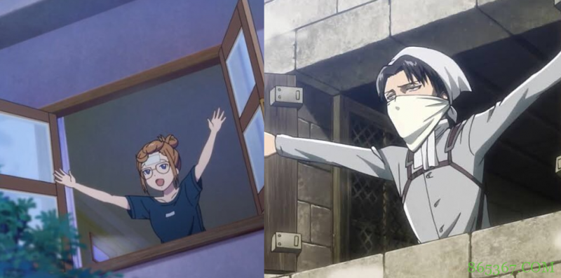 网友吐槽LL新动画撞脸各种动漫名场景，连JOJO的锁孔看妈都有