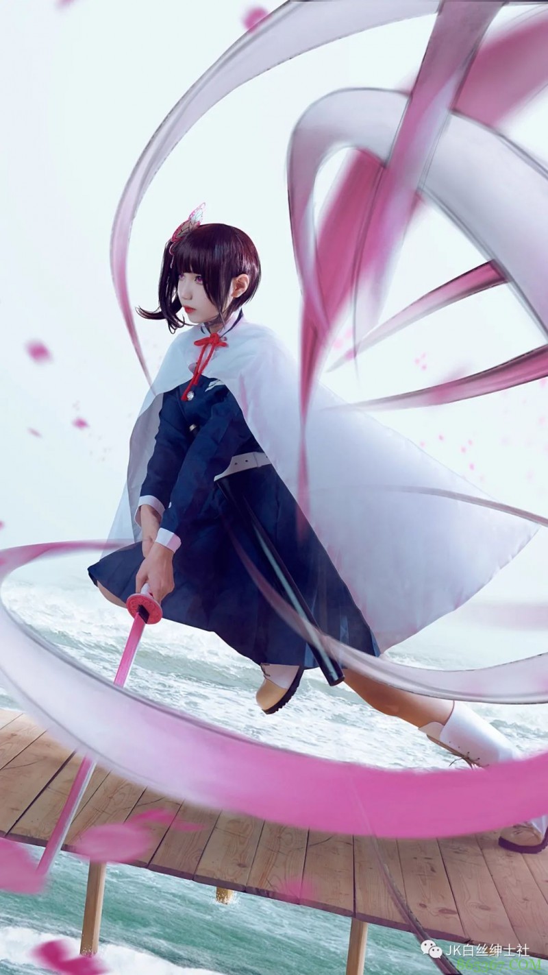 cos：鬼灭之刃栗花落香奈乎cos正片@血诺