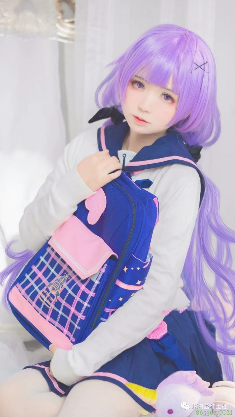 cos：碧蓝航线纯白独角兽cos正片@夏木木