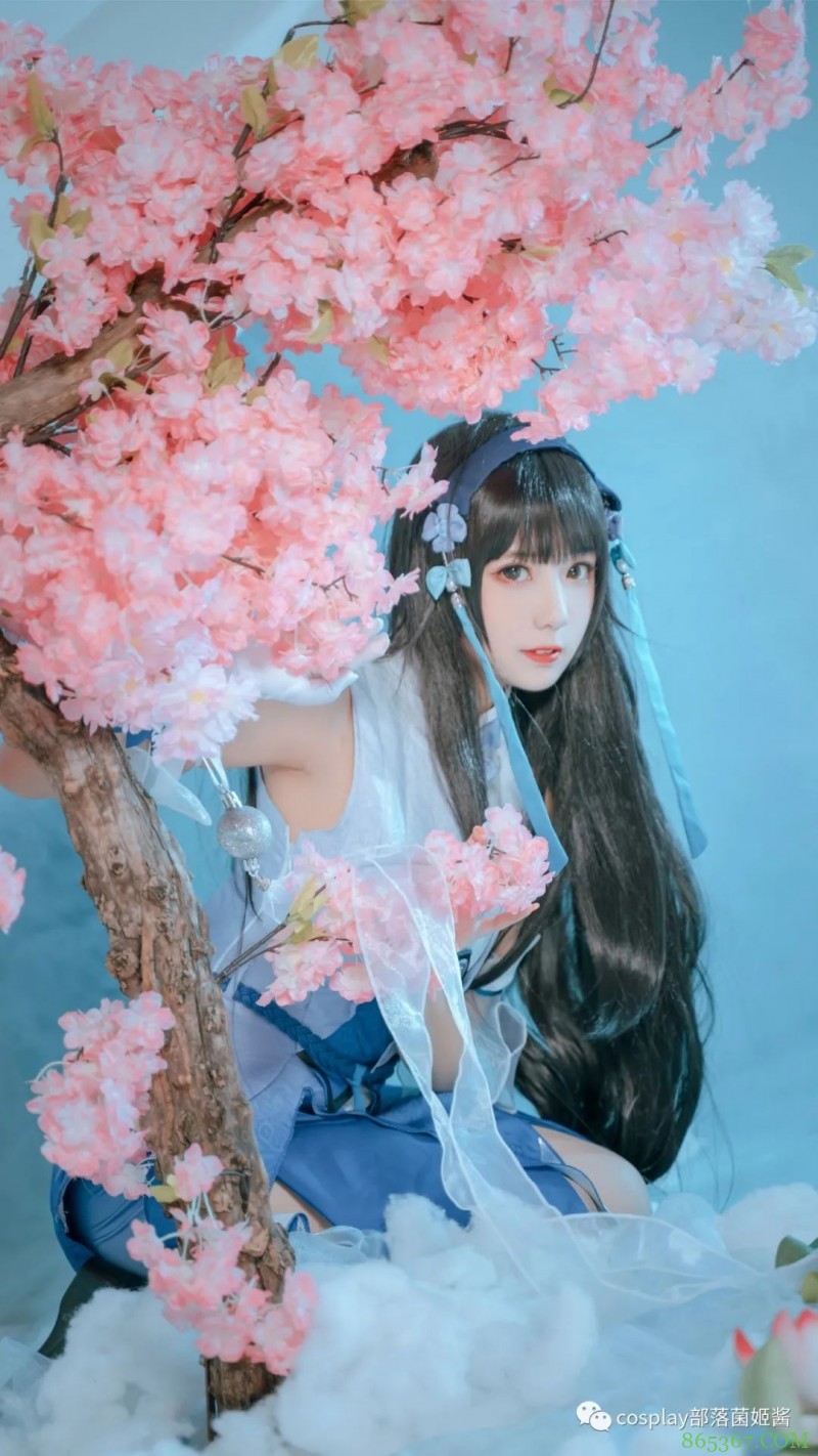cos：王者荣耀西施cos正片@希若，甜美如画