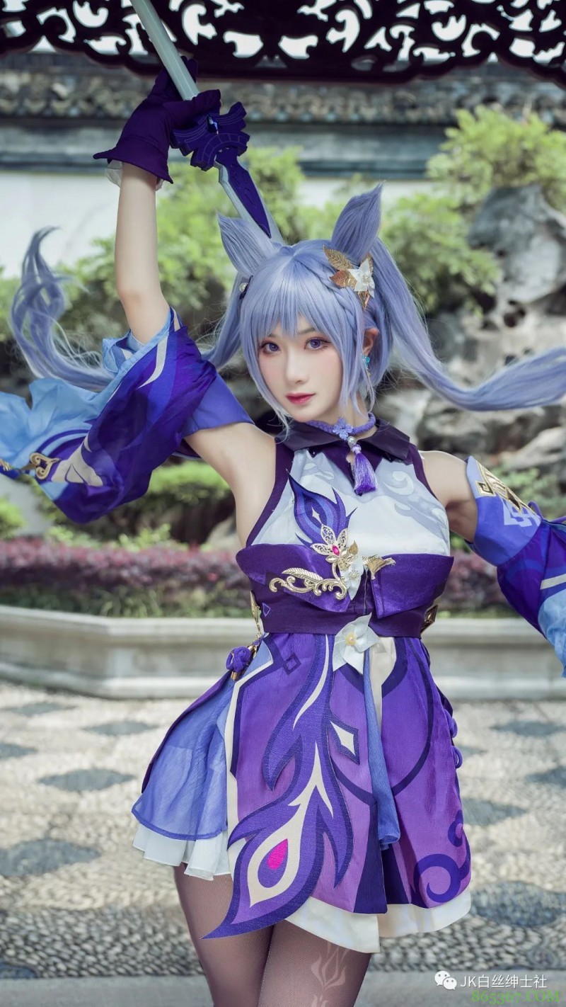 cos:原神刻晴cos正片@小暮,剑光如我,斩尽芜杂 !