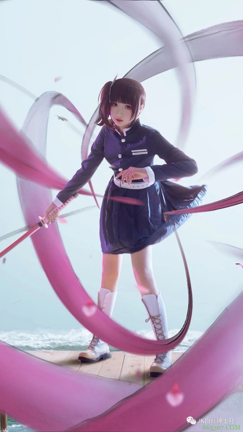 cos：鬼灭之刃栗花落香奈乎cos正片@血诺