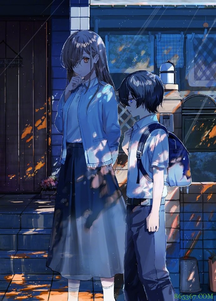 画师大佬喜欢画蓝色系的同人图，看完这些妹子感觉内心都平静了