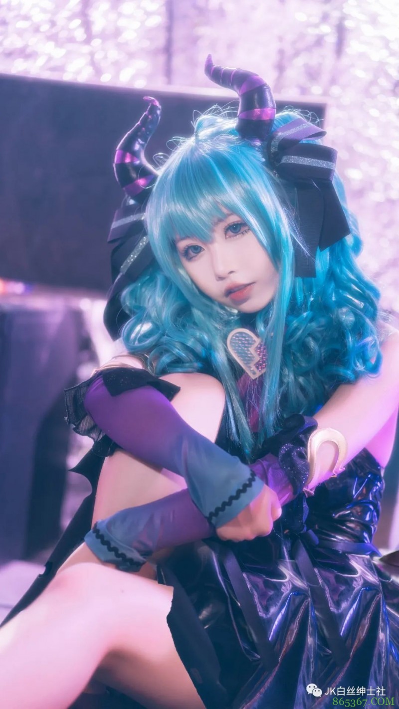 cos:初音未来miku小恶魔cos正片@雪糕有点咸