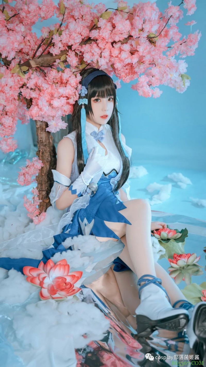 cos：王者荣耀西施cos正片@希若，甜美如画