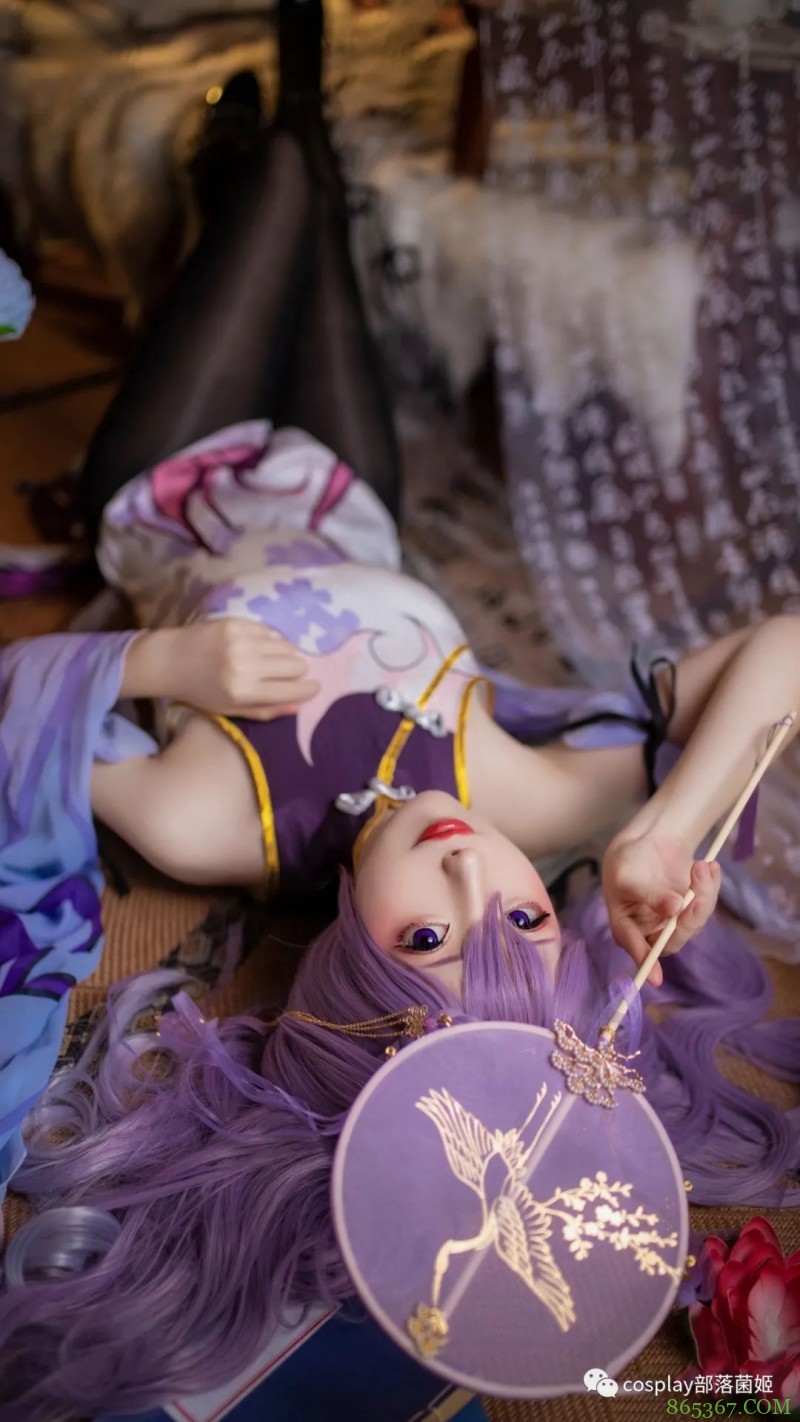 cos:原神丝质旗袍刻晴cos正片@花晃团子